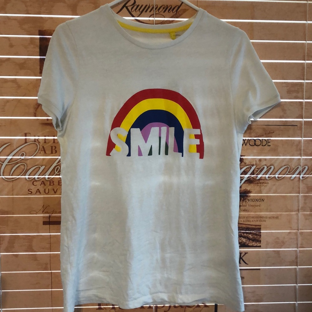 Boden Ivory Smile T-shirt 15-16y